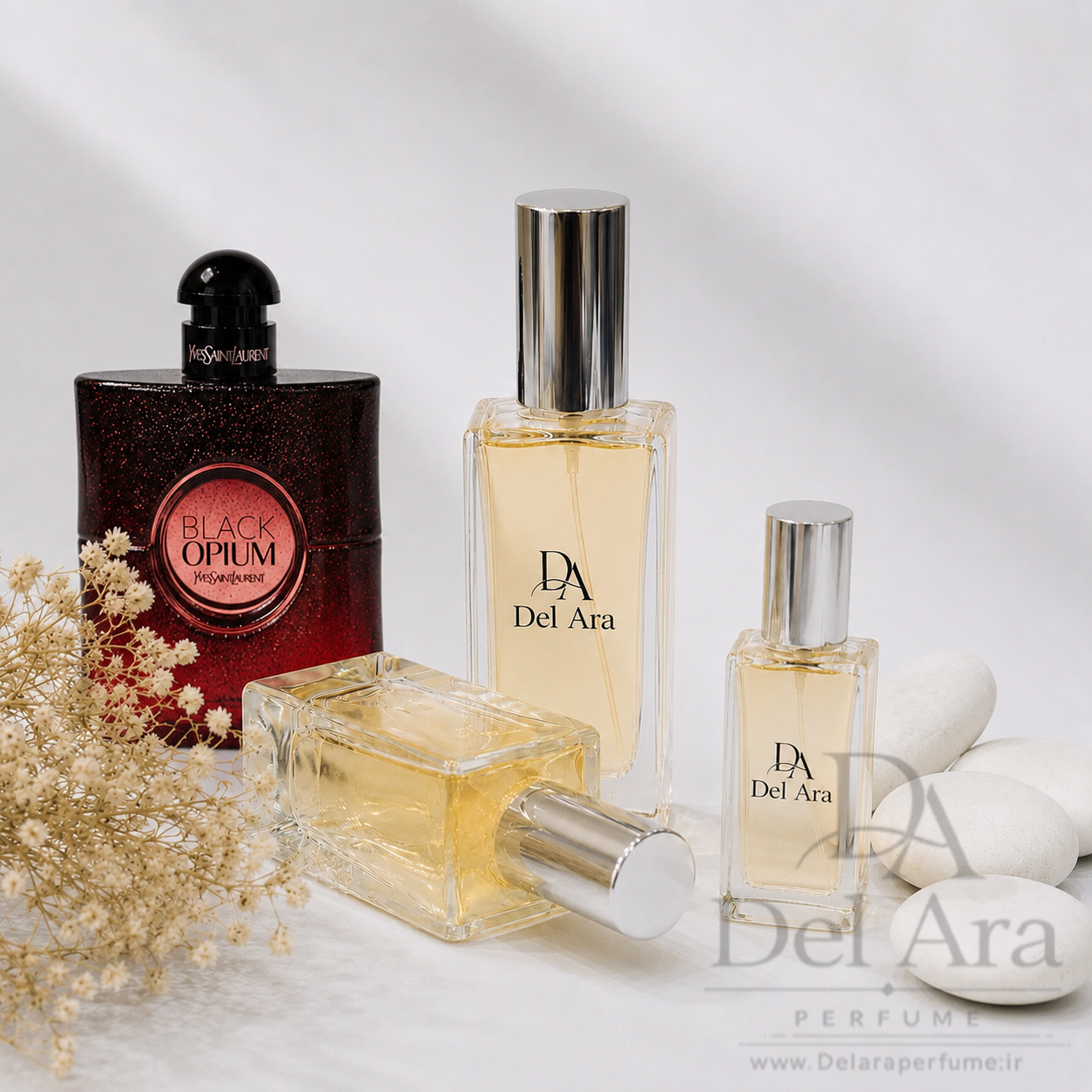 اسانس عطر بلک اوپیوم اوور رد Yves Saint Laurent Black Opium Over Red